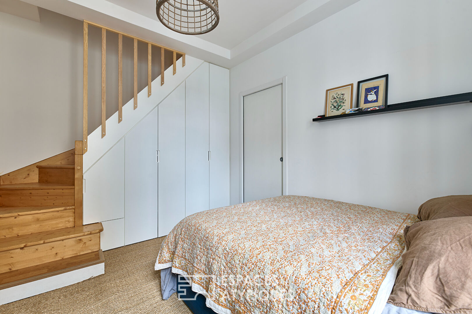 Duplex baigné de lumière à deux pas du marché d’Aligre