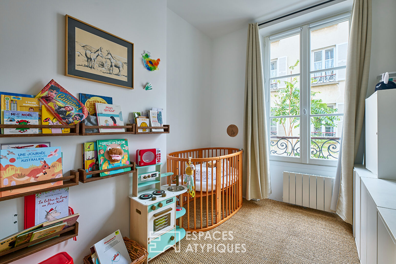 Duplex baigné de lumière à deux pas du marché d’Aligre