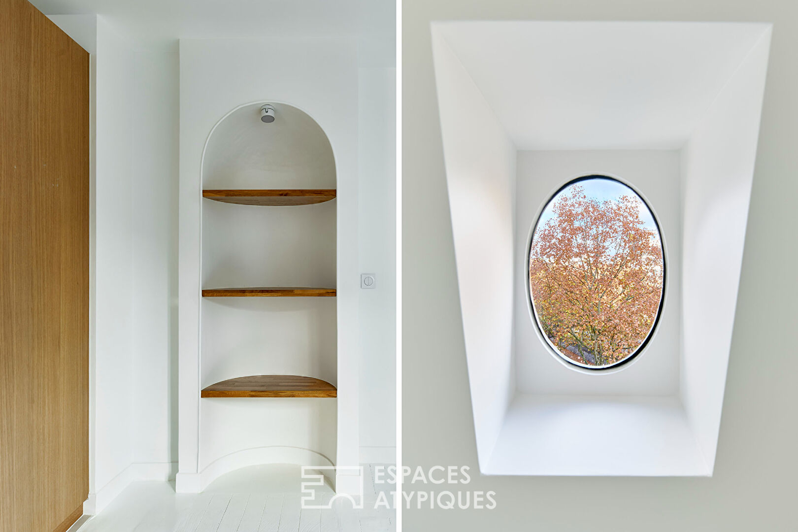 Dernier étage de charme refait par architecte