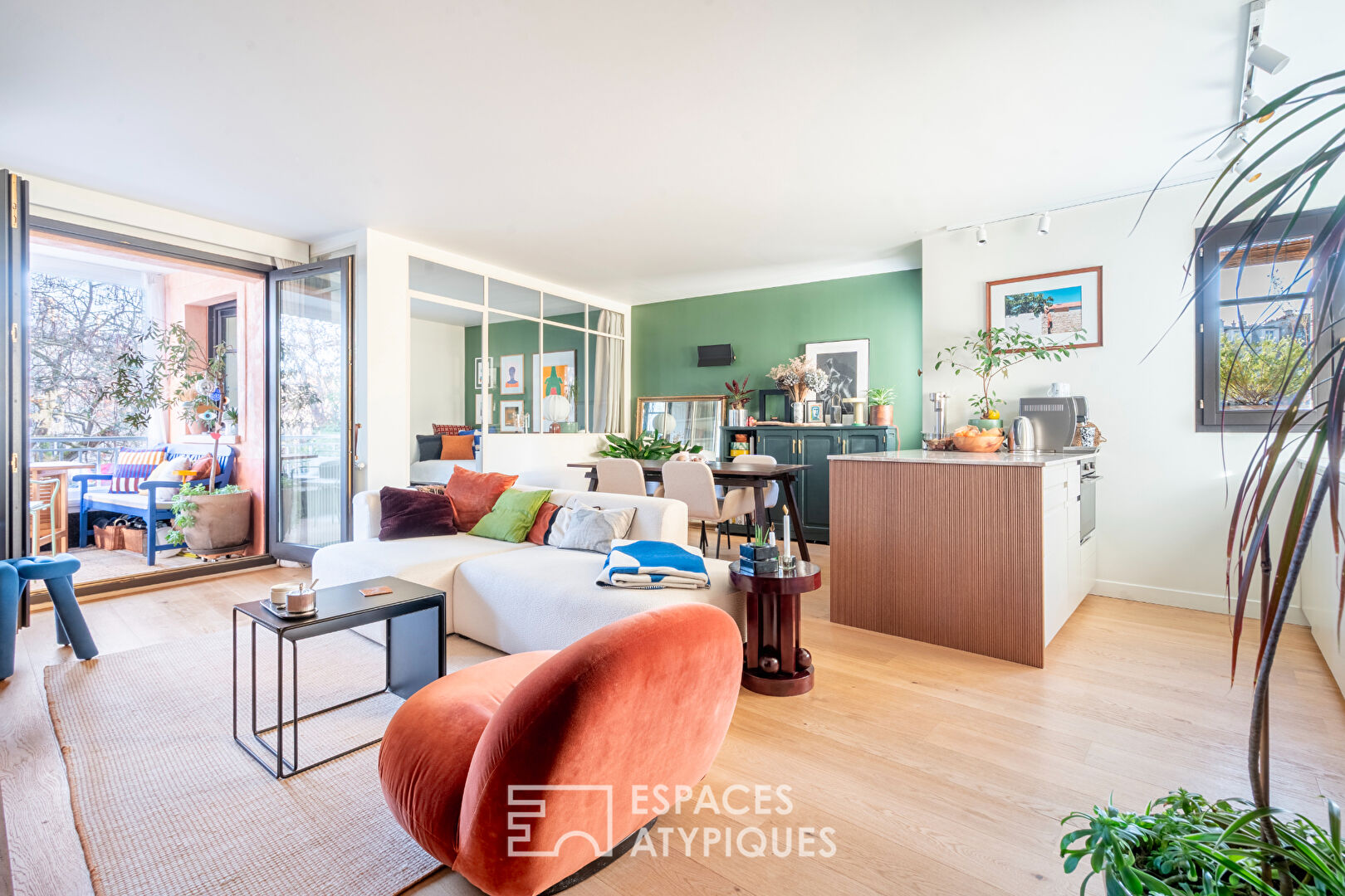 Appartement calme et ensoleillé avec loggia