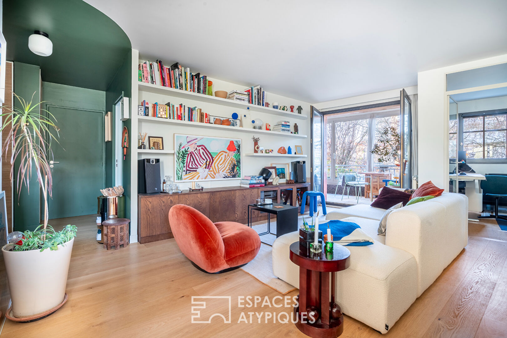 Appartement calme et ensoleillé avec loggia