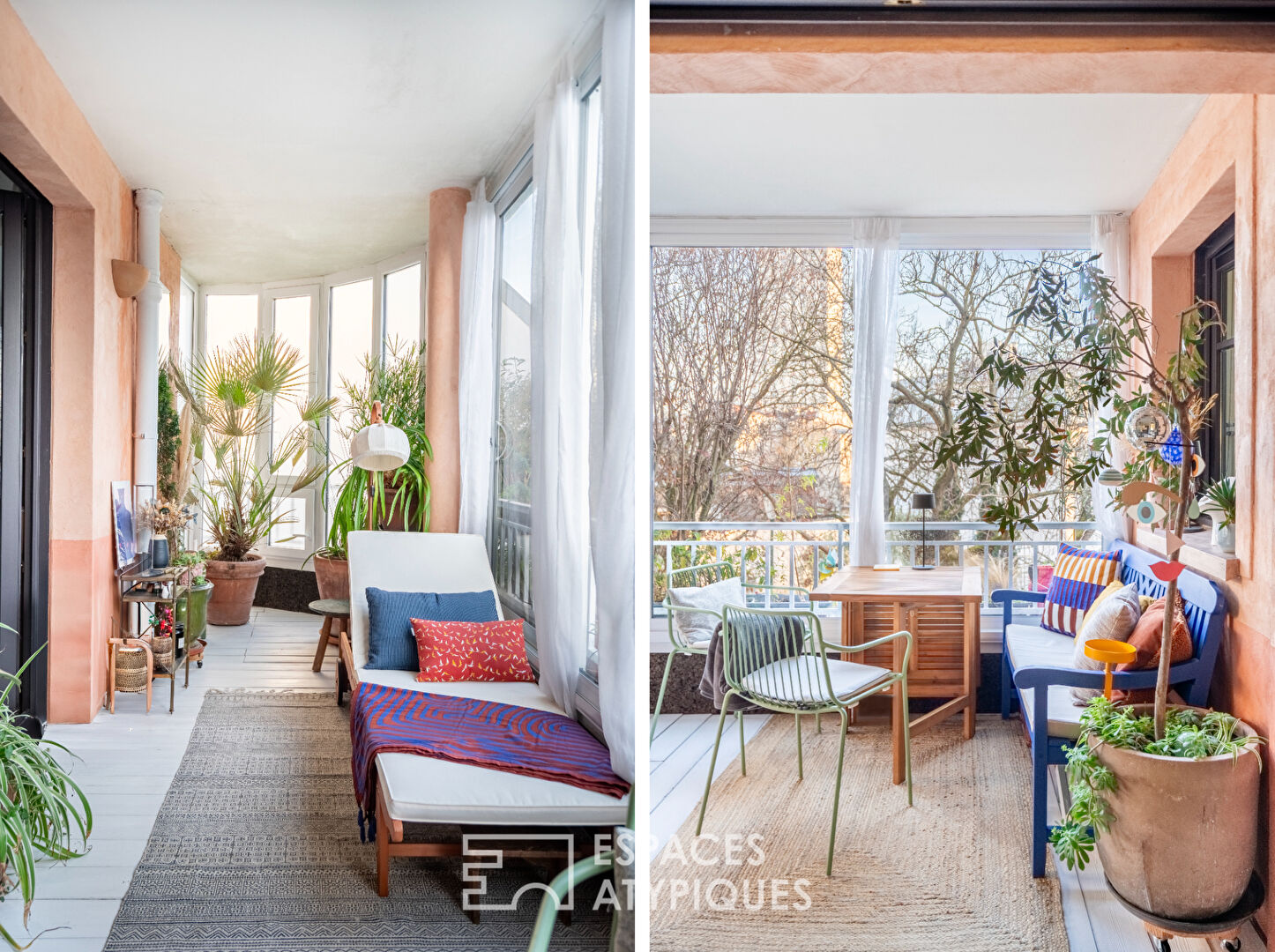 Appartement calme et ensoleillé avec loggia