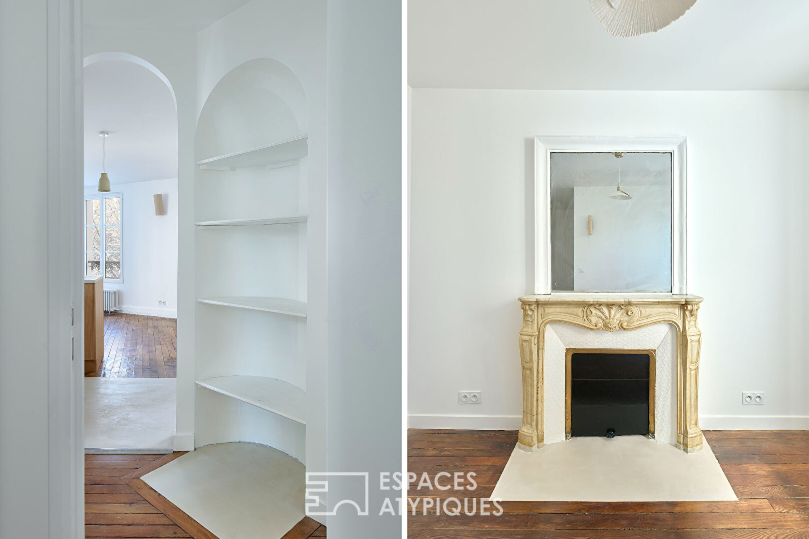 Appartement refait par architecte avec balcon