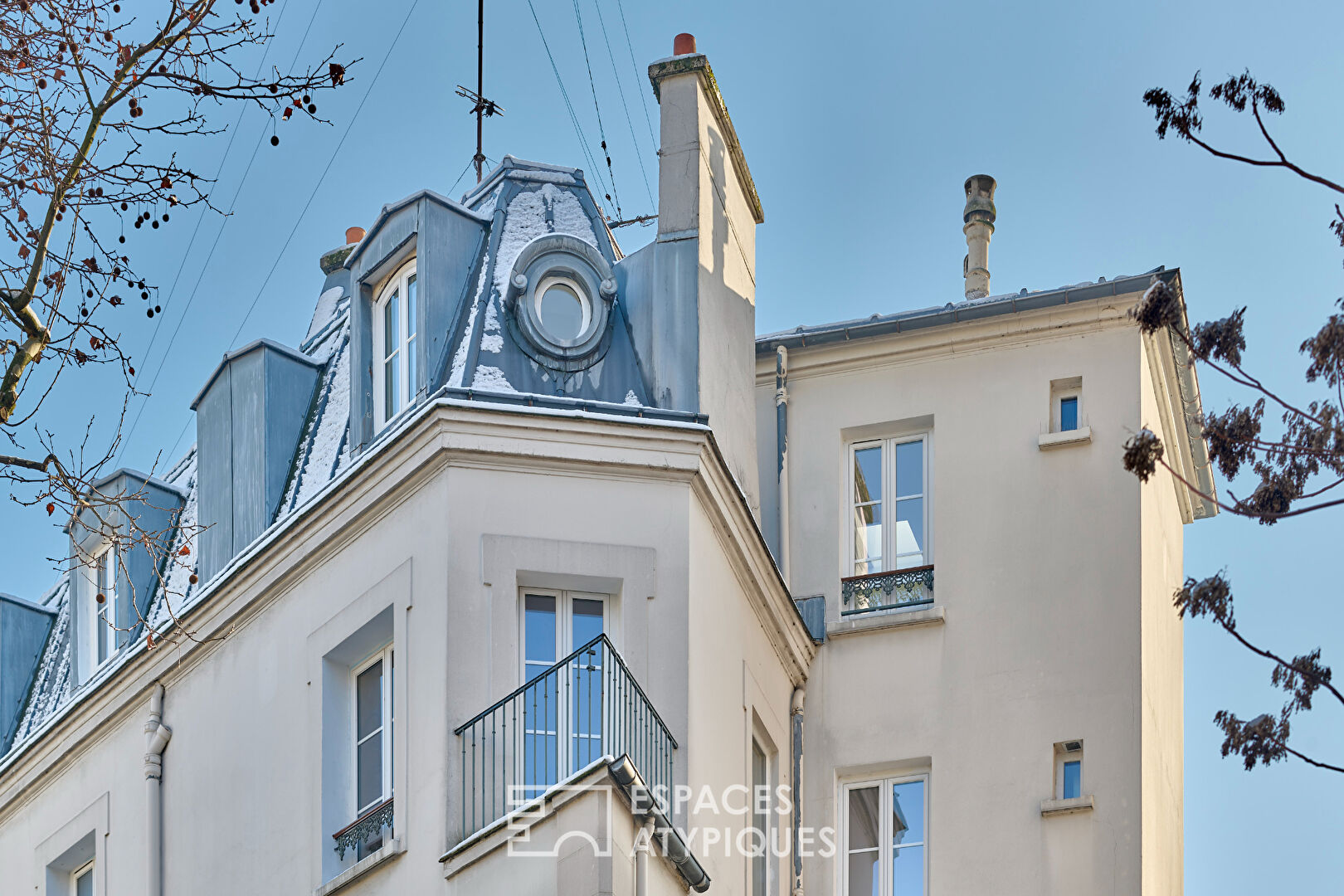 Appartement refait par architecte avec balcon