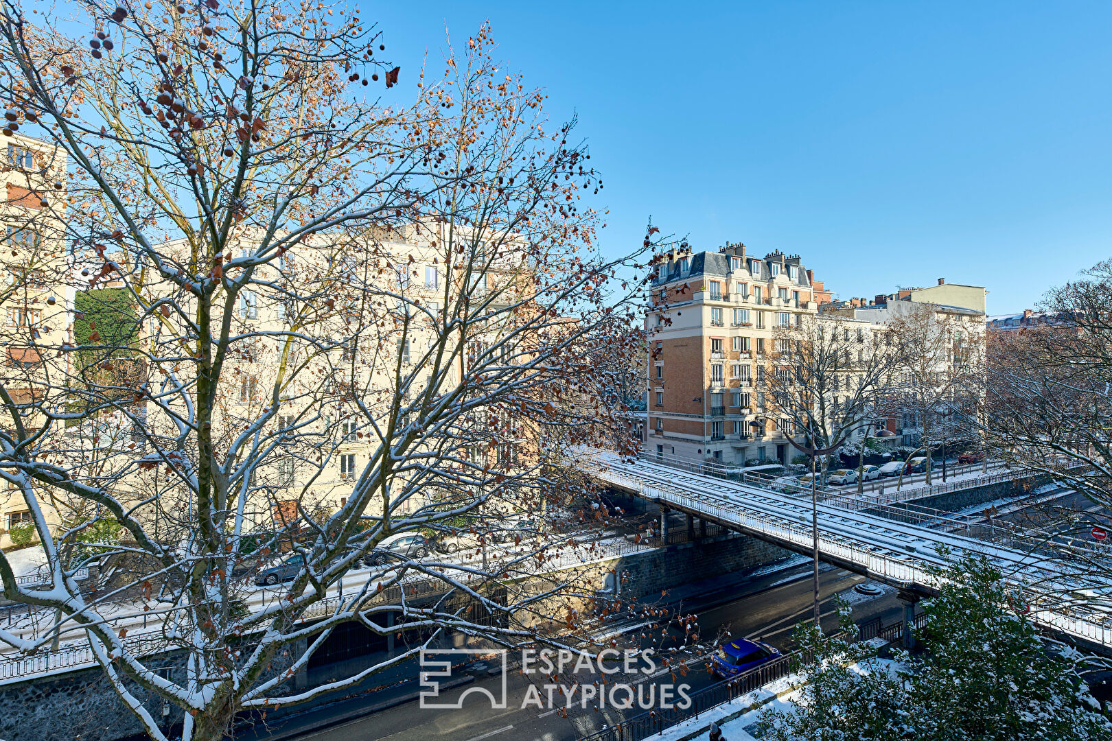 Appartement refait par architecte avec balcon
