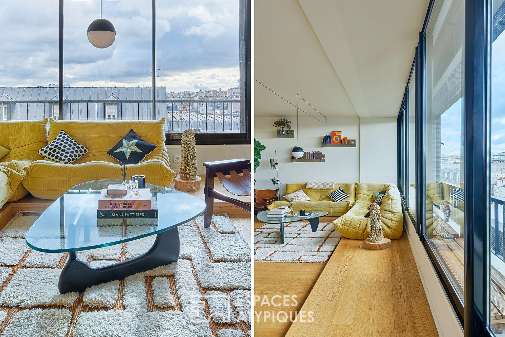 Appartement en étage élevé avec vue dégagée