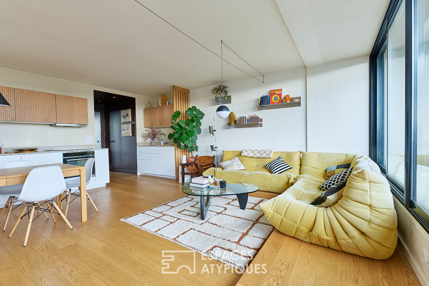 Appartement en étage élevé avec vue dégagée
