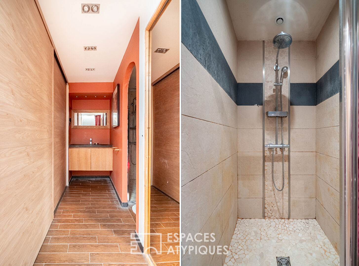 Duplex dans une ancienne boutique au calme d&rsquo;une impasse