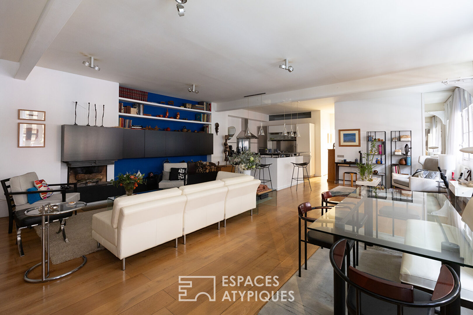 Ancien atelier au coeur d&rsquo;une cour Eiffel