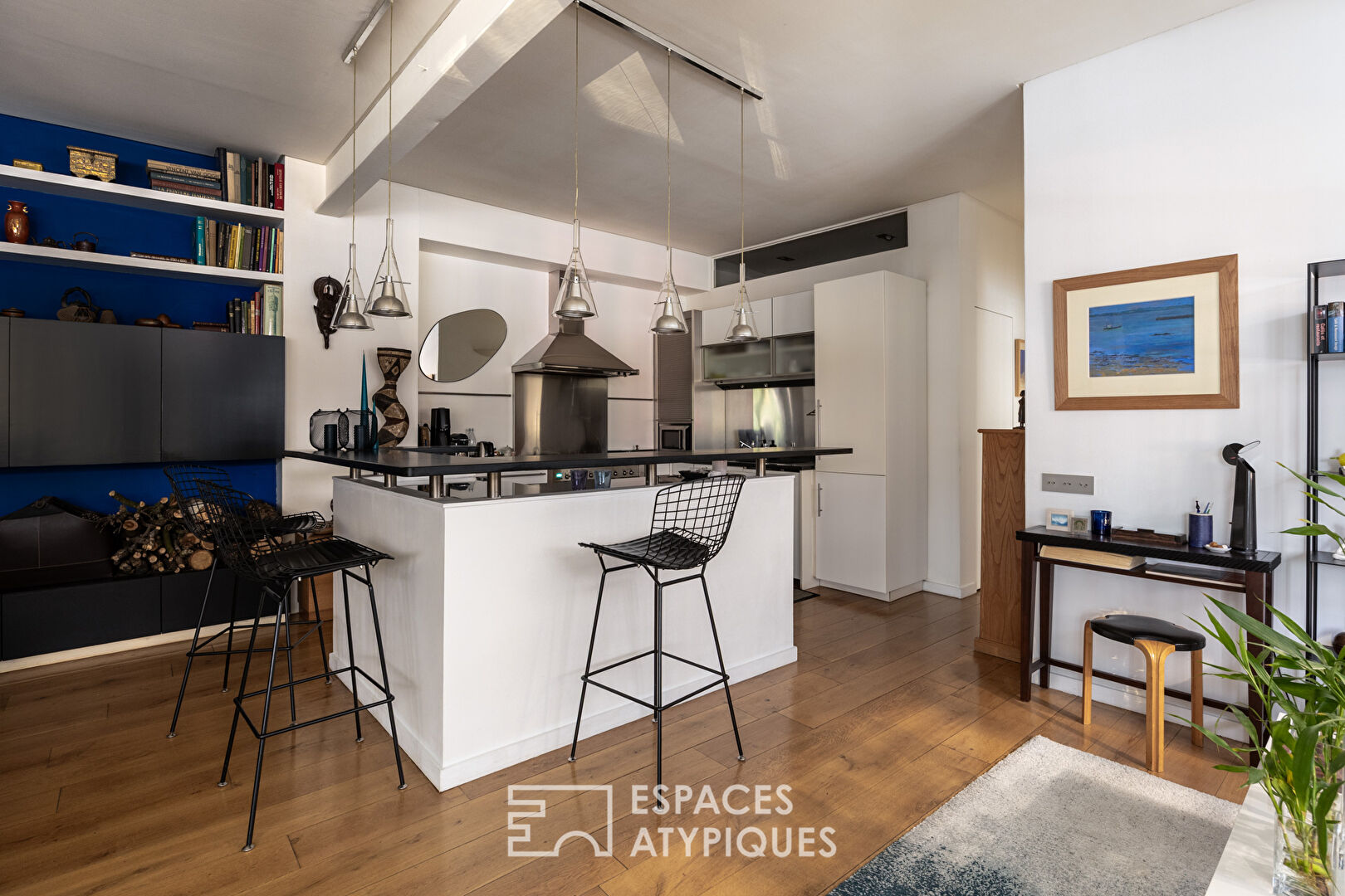 Ancien atelier au coeur d&rsquo;une cour Eiffel