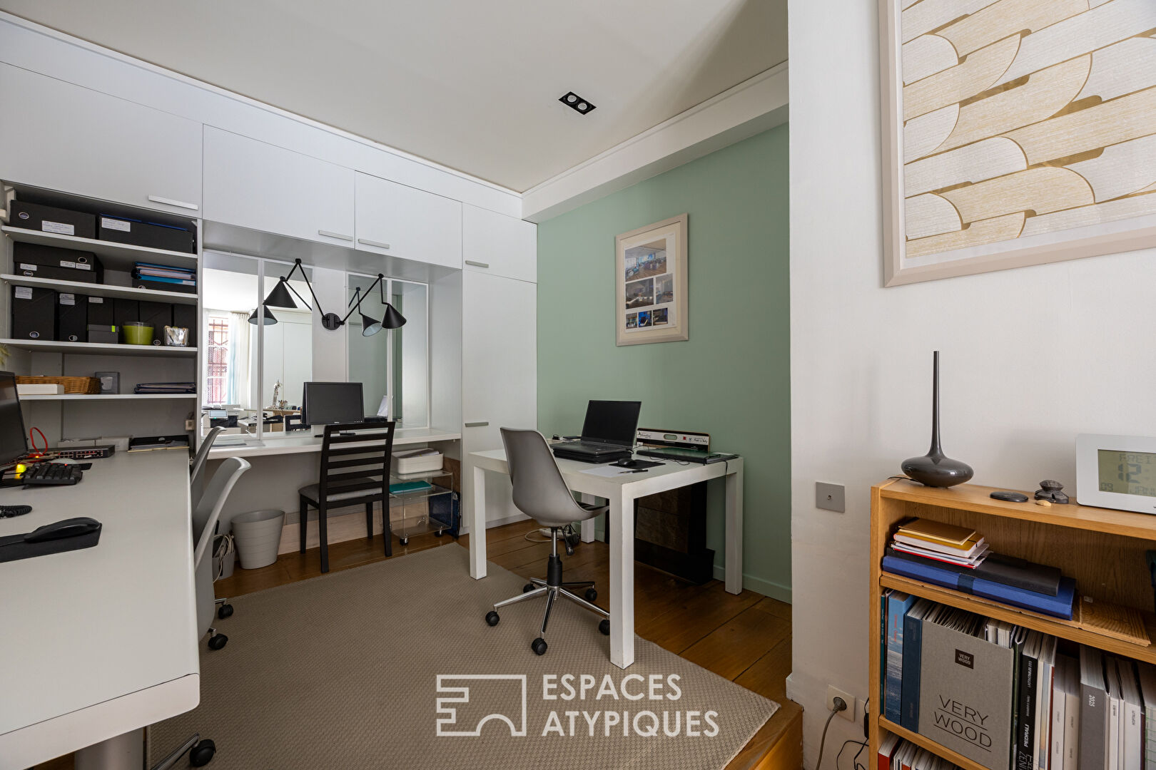 Ancien atelier au coeur d&rsquo;une cour Eiffel