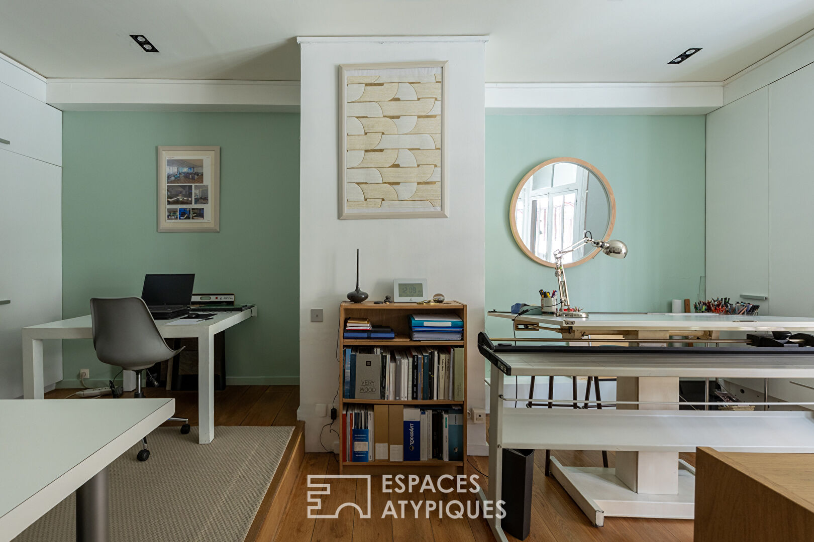 Ancien atelier au coeur d&rsquo;une cour Eiffel