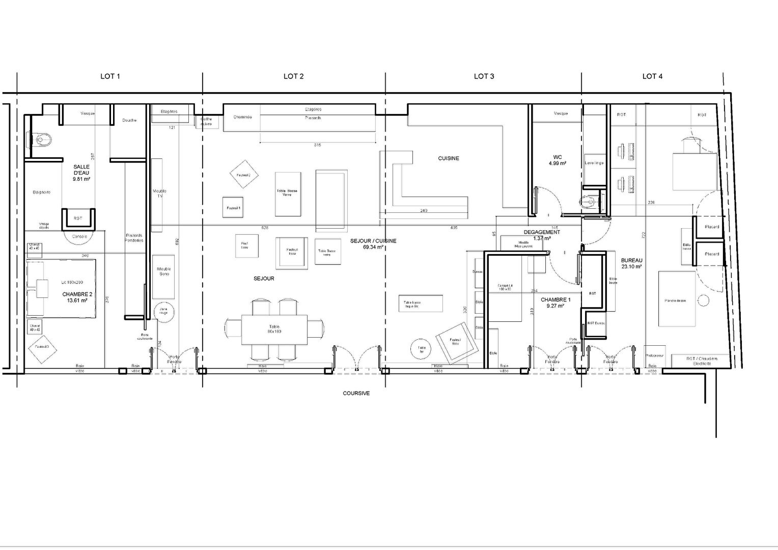 Ancien atelier au coeur d&rsquo;une cour Eiffel