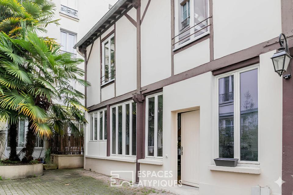 Duplex de charme dans un ancien atelier proche Nation