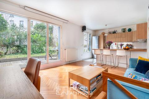 Un écrin de verdure confidentiel avec jardin