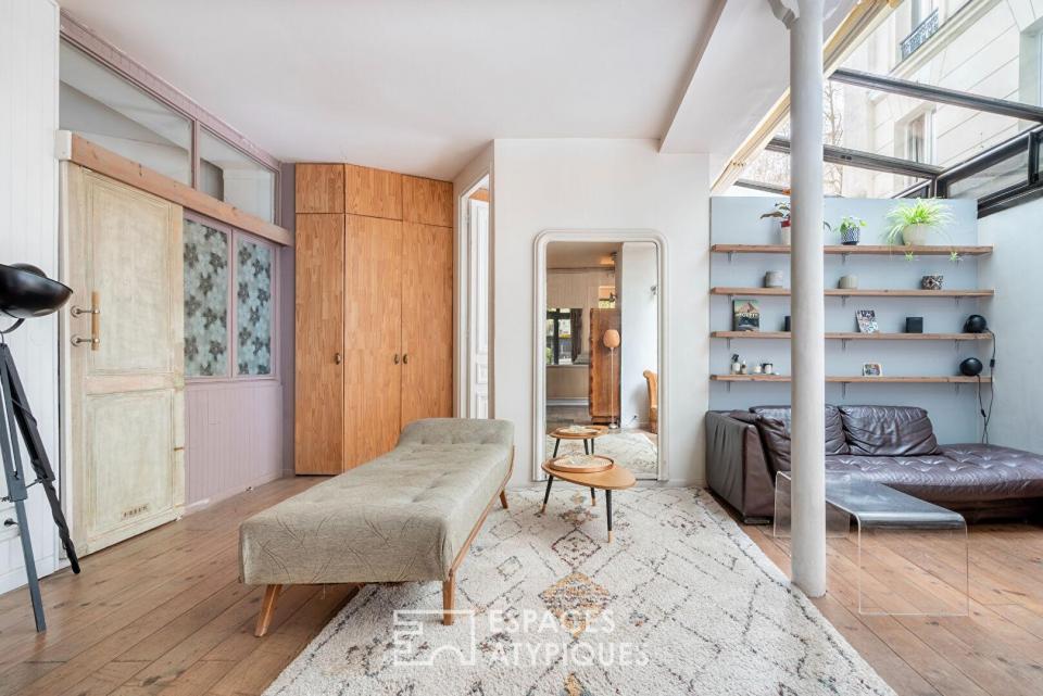 Loft au calme absolu au coeur du Village Paul Bert