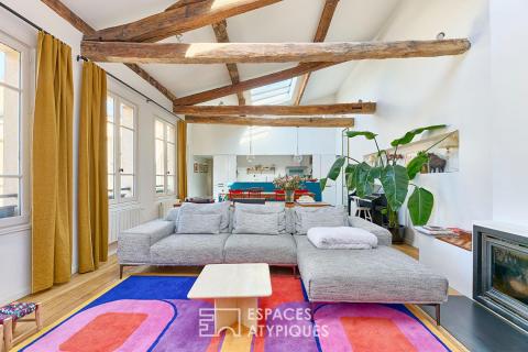 Appartement de charme en dernier étage