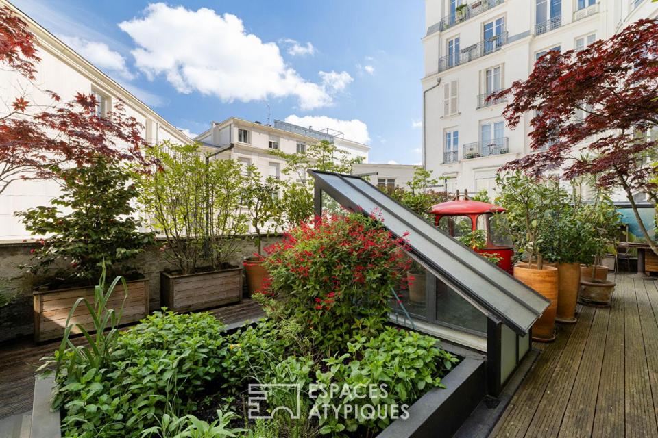 "Comme une maison" avec toit terrasse