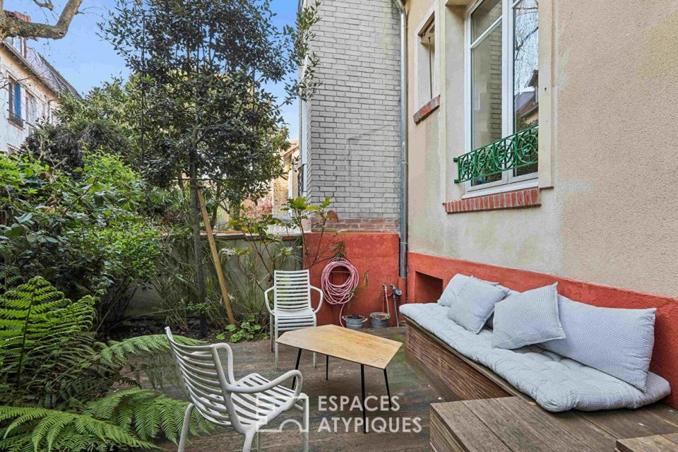 Maison d'architecte au coeur de la Campagne à Paris