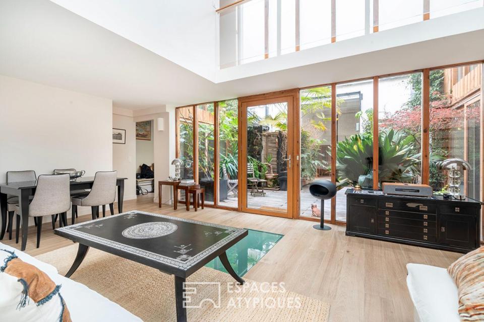 Loft d'architecte et duplex indépendant au sein d'une ancienne ébénisterie