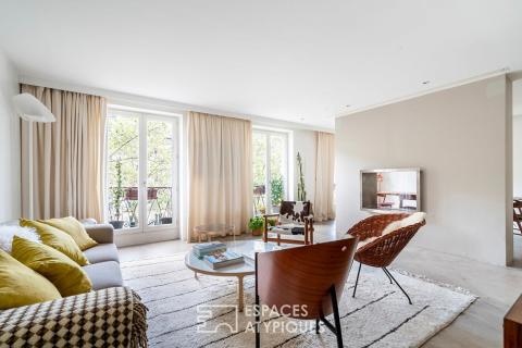 Duplex familial entre héritage classique et rénovation contemporaine à Nation