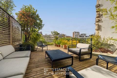 Villa d’architecte avec extérieurs à Bastille