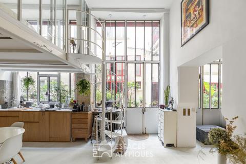 Former workshop renovated onto courtyard