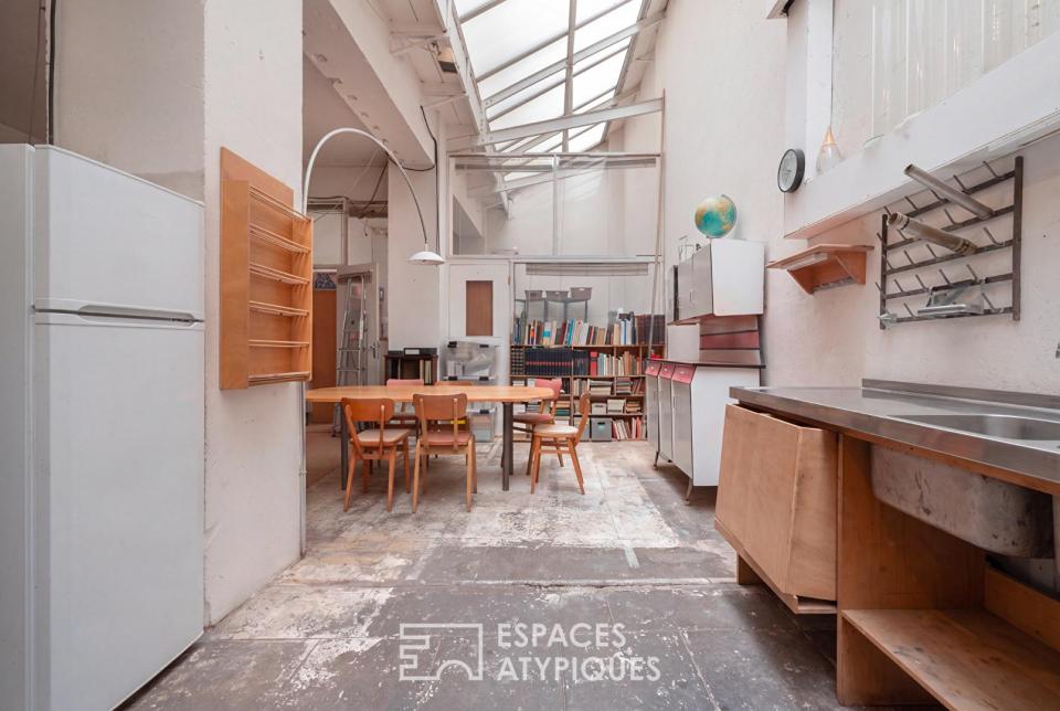 Ancien atelier à réinventer au square Trousseau