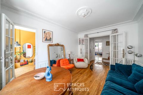 Family apartment with reimagined Art Deco charm