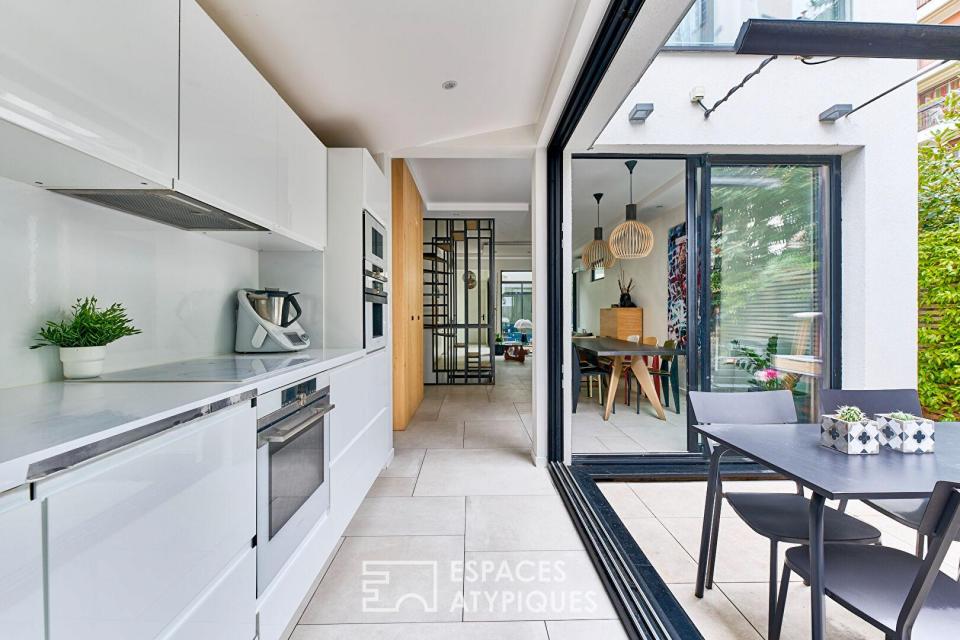 Maison d'Architecte avec double terrasse