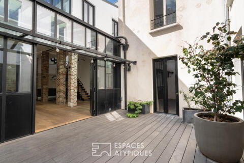Loft avec terrasse aux deux derniers étages