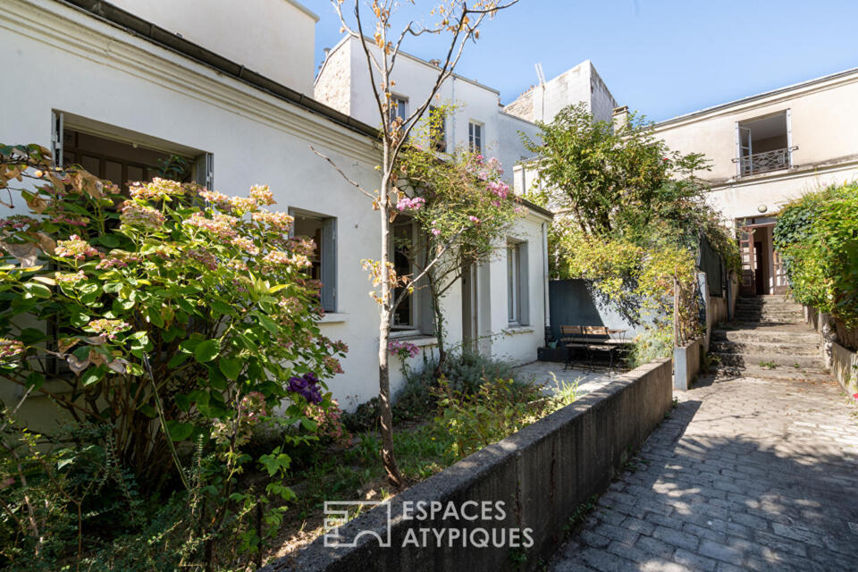 Comme une maison avec jardin privatif
