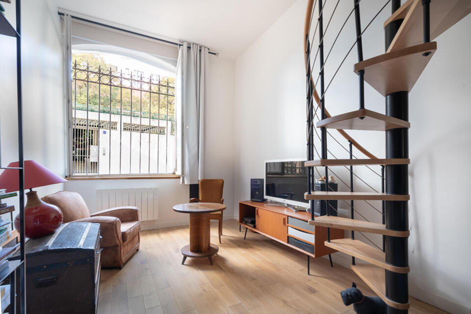 Studio esprit loft - Quartier Jourdain Ermitage