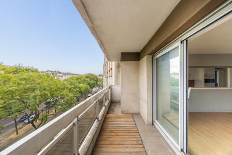 Appartement avec terrasses et vues verdoyantes