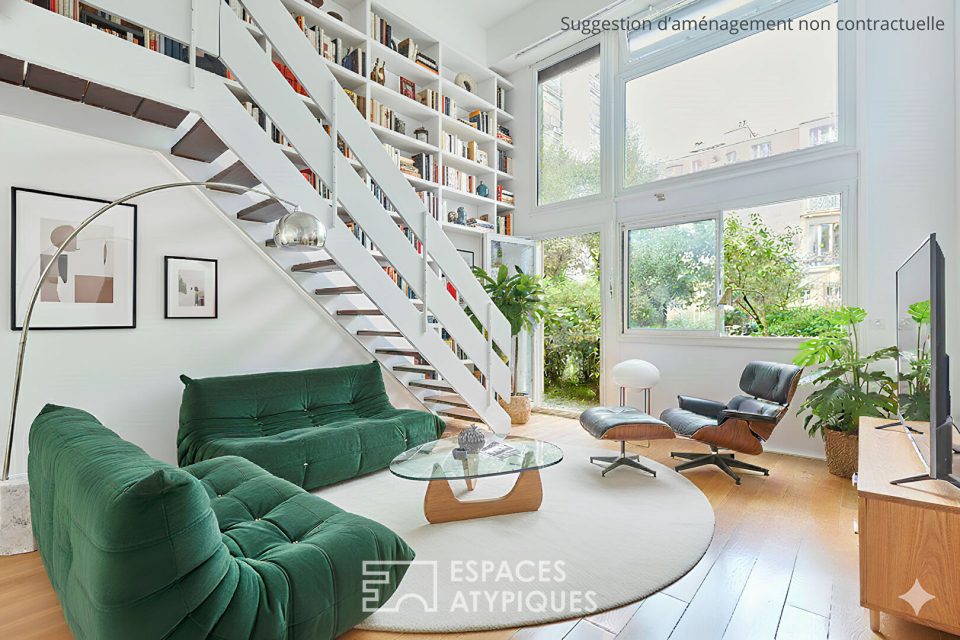 Ancien atelier de peintre sur jardin