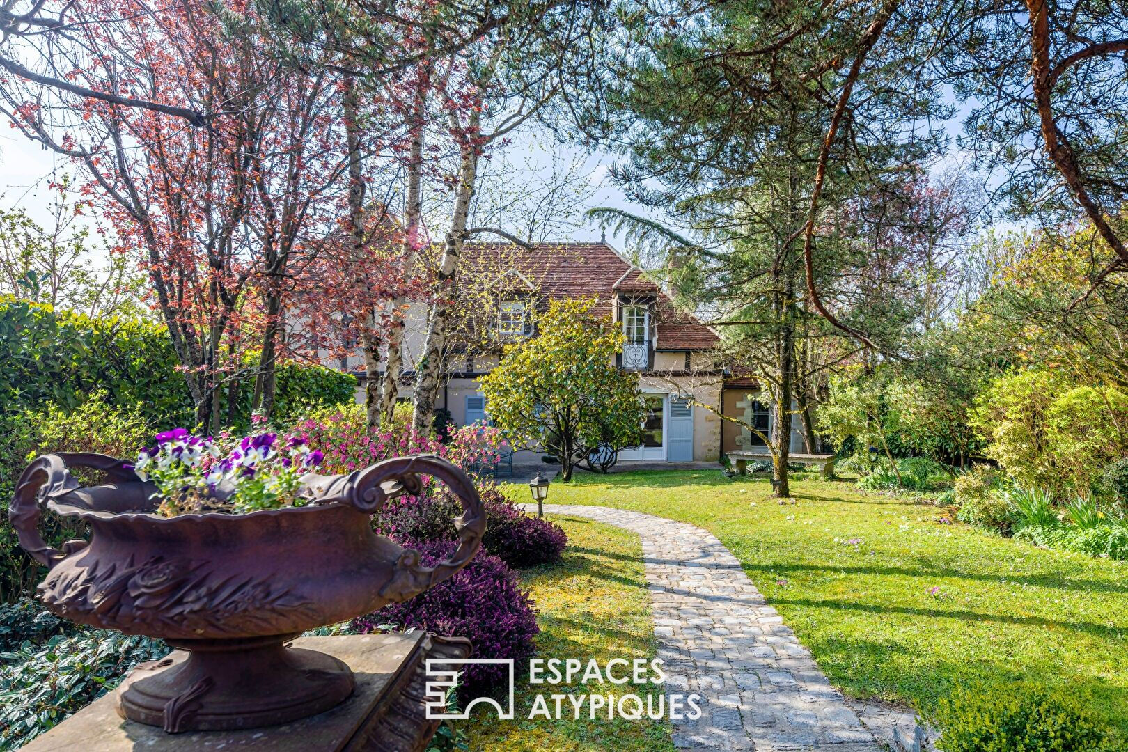 Propriété de charme entre ville et campagne à moins d&rsquo;une heure de Paris