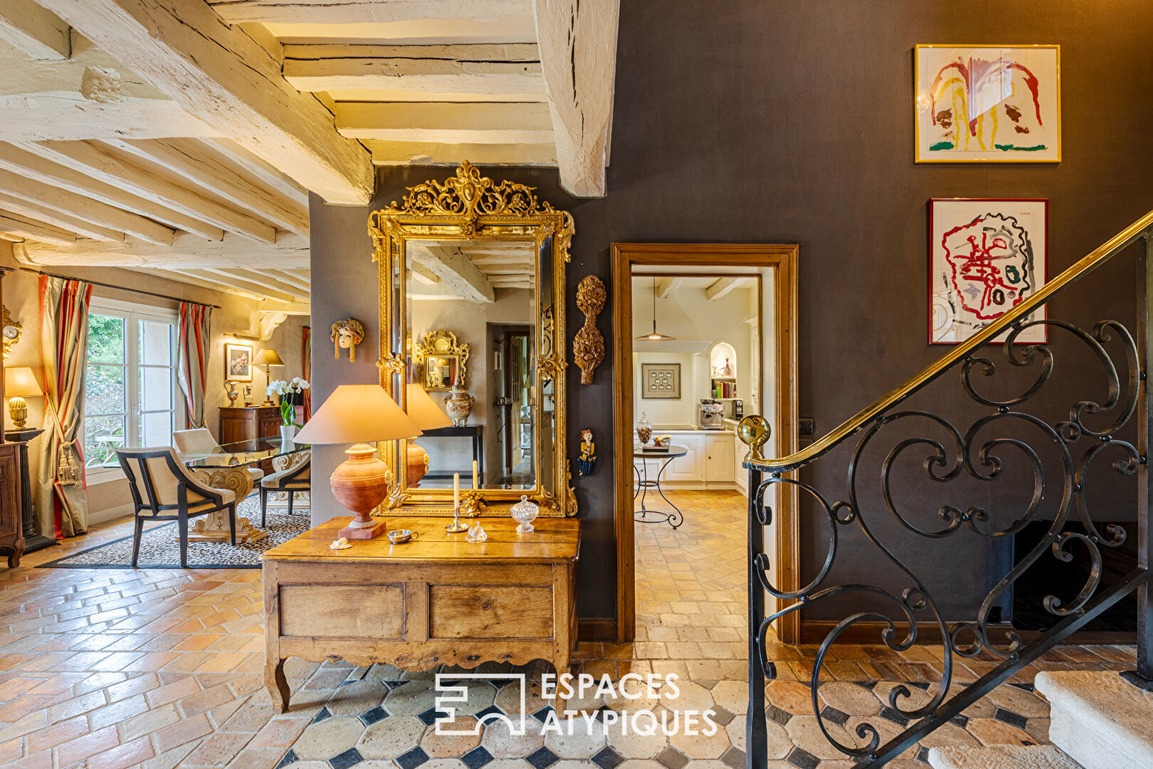 Propriété de charme entre ville et campagne à moins d&rsquo;une heure de Paris