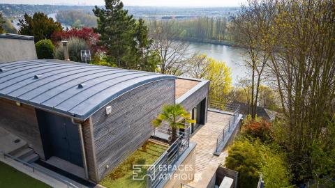 Panorama d&rsquo;exception : Maison d&rsquo;architecte haute performance à Herblay-sur-Seine