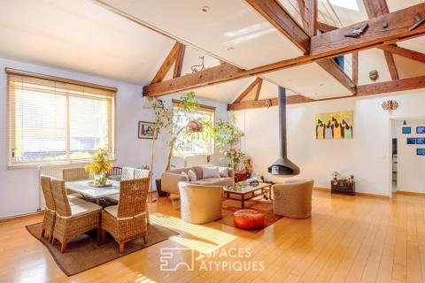 Loft magistral au calme absolu. À deux pas du lac et du centre-ville à Enghien-les-Bains