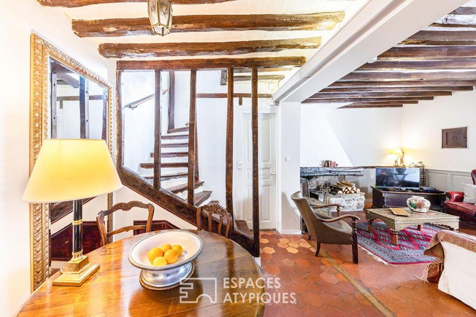 Ancienne grange au style campagne chic à Viarmes