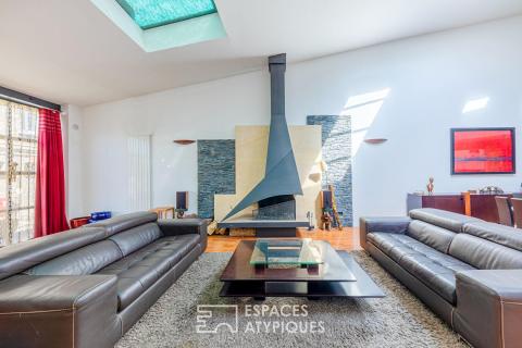 Loft singulier et volumes magistraux dans les anciens entrepôts SNCF d&rsquo;Argenteuil