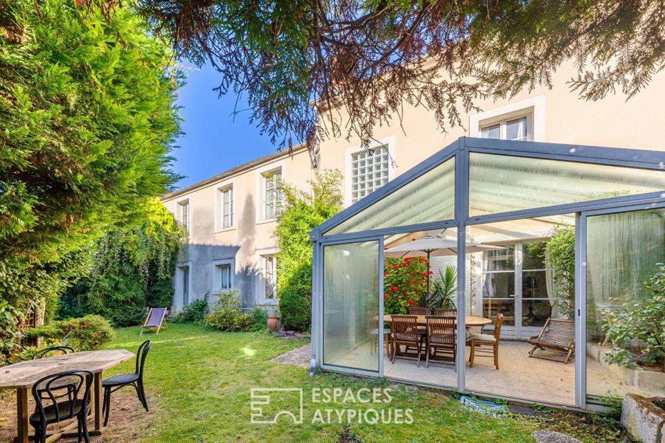 Maison de charme de 1800, au centre de Nointel à proximité de Presles