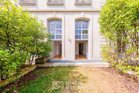 Triplex singulier avec jardin confidentiel à Pontoise