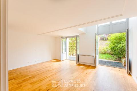 Triplex singulier avec jardin confidentiel à Pontoise