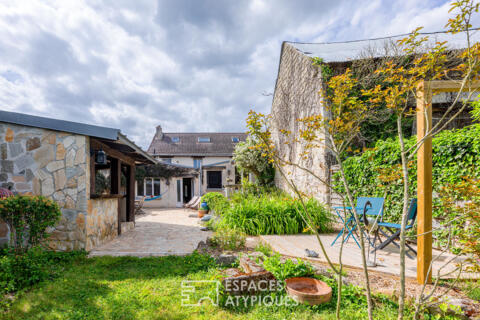 Esprit de famille et volumes inspirés à Ennery, une maison au charme d&rsquo;antan