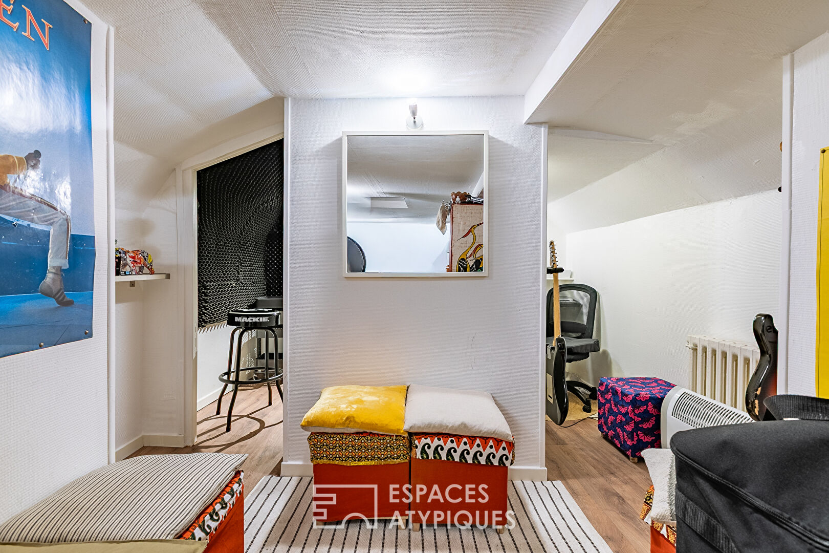 Charming renovated townhouse with terrace in the heart of Crépy-en-Valois
