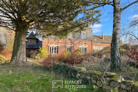 Corps de ferme à réinventer et vaste grange de caractère à l&rsquo;Est d&rsquo;Amiens