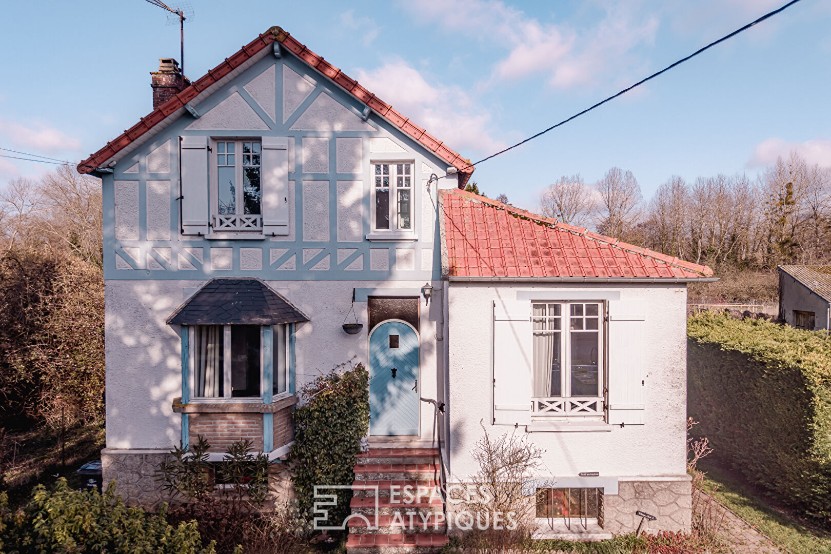 Villa balnéaire au coeur vert
