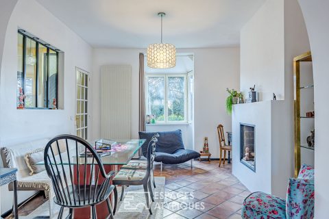 Villa balnéaire au coeur vert