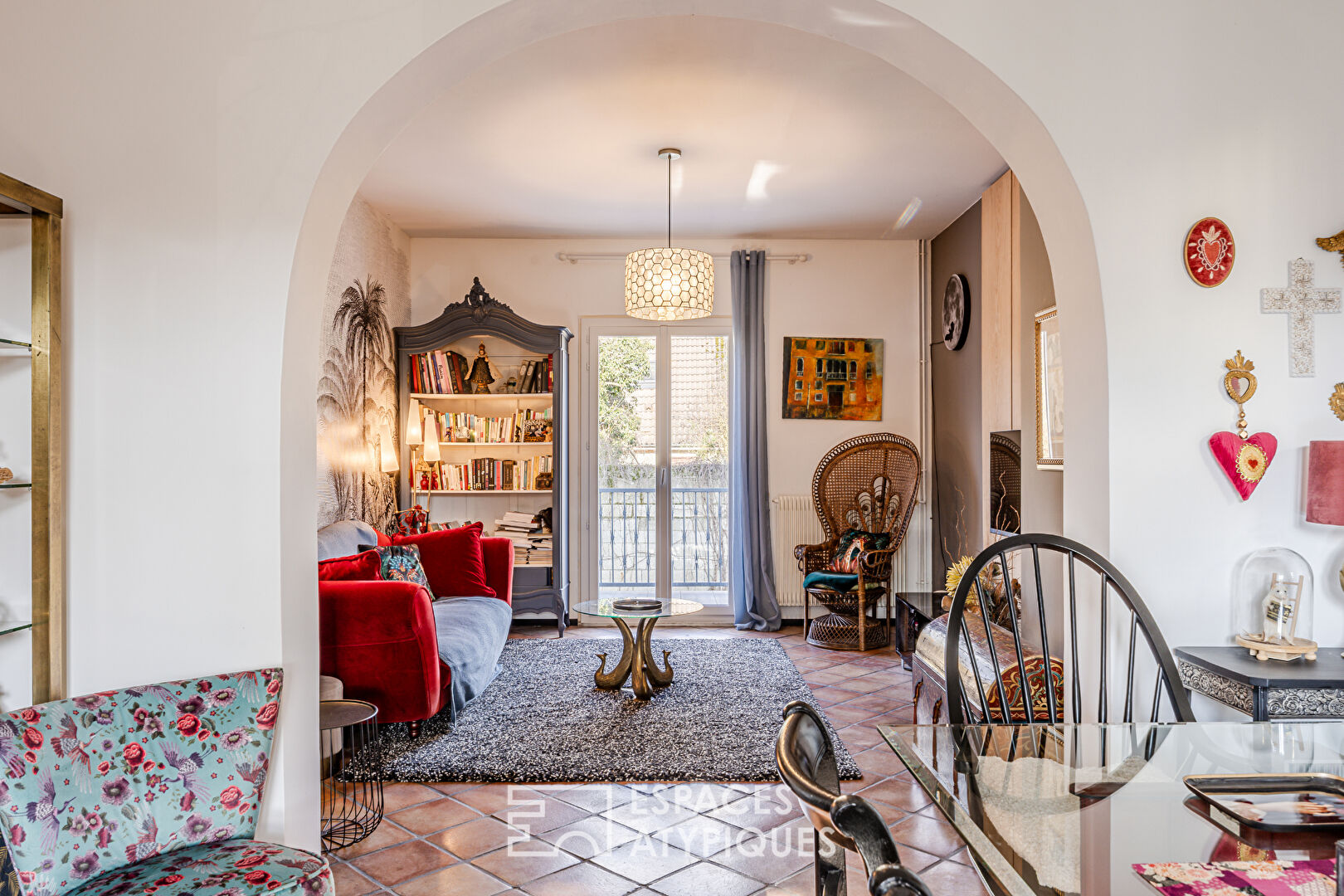 Villa balnéaire au coeur vert